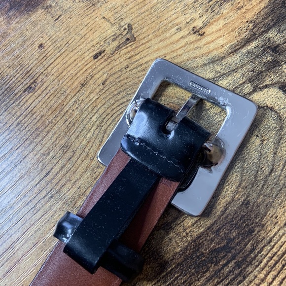 THICK BUCKLE ‘COACH’ BELT IN BLACK!! - Picture 2 of 7